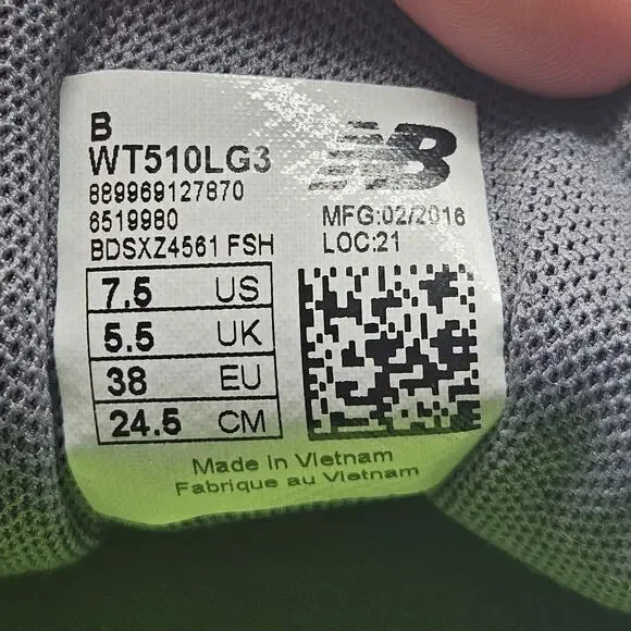 New Balance Gray Athletic Shoes - Picture 6 of 6